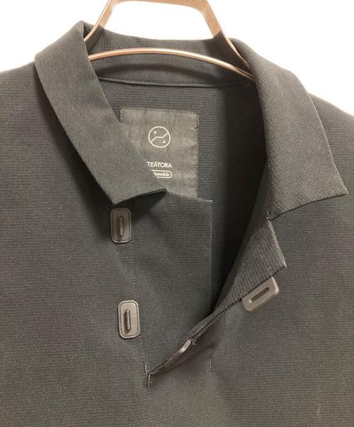 teatora（テアトラ）TEATORA (テアトラ) CARTRIDGE POLO SHIRT SM ブラックの古着・服飾アイテム