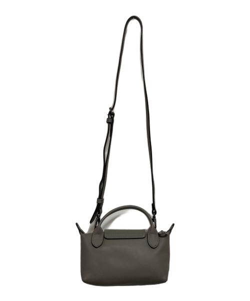 LONGCHAMP（ロンシャン）LONGCHAMP (ロンシャン) ル プリアージュ エクストラ XS ポーチ グレーの古着・服飾アイテム