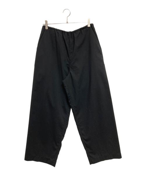 BLURHMS（ブラームス）blurhms (ブラームス) Wool Voile Side Seamless Slacks ブラック サイズ:3の古着・服飾アイテム