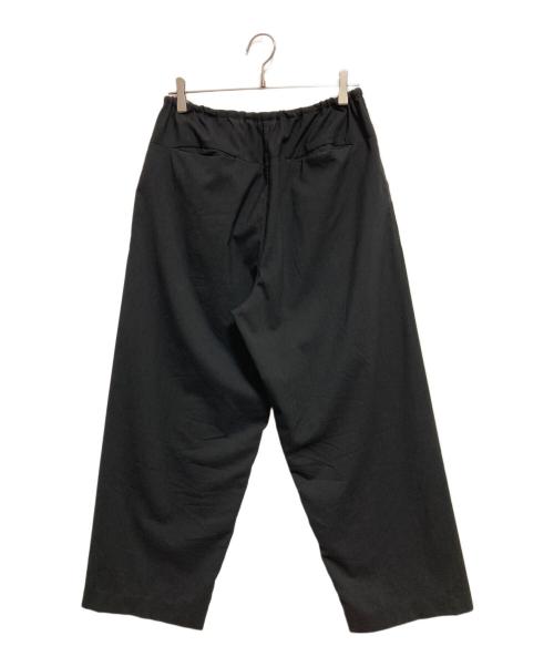 BLURHMS（ブラームス）blurhms (ブラームス) Wool Voile Side Seamless Slacks ブラック サイズ:3の古着・服飾アイテム