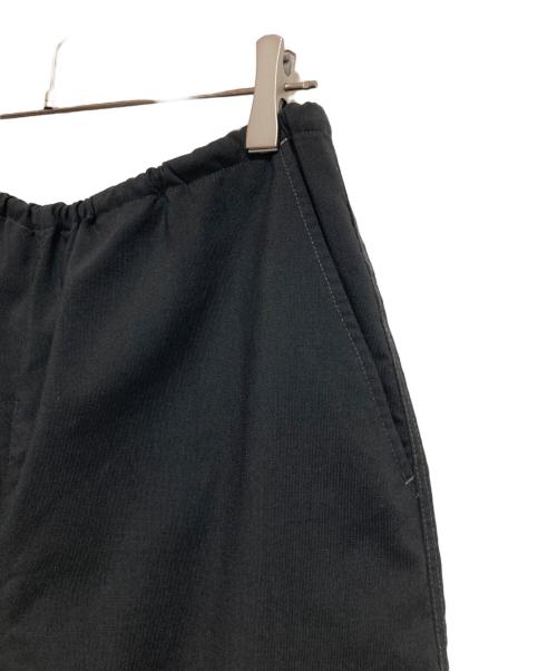 BLURHMS（ブラームス）blurhms (ブラームス) Wool Voile Side Seamless Slacks ブラック サイズ:3の古着・服飾アイテム