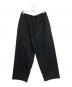 blurhms（ブラームス）の古着「Wool Voile Side Seamless Slacks」｜ブラック