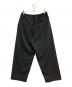 blurhms (ブラームス) Wool Voile Side Seamless Slacks ブラック サイズ:3：14000円