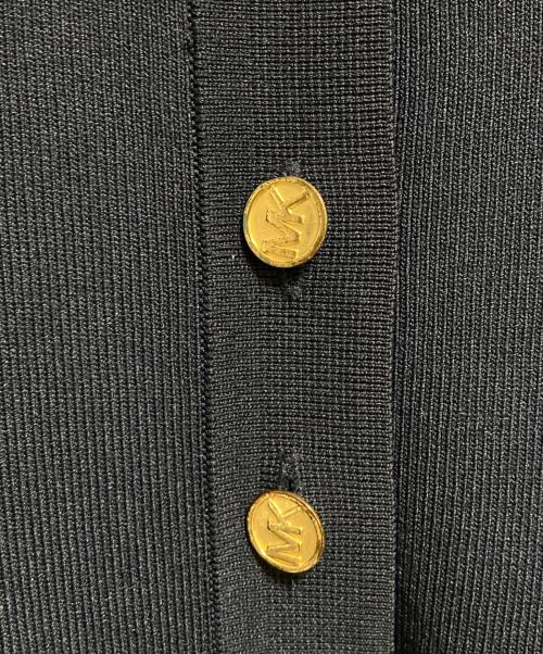MICHAEL KORS（マイケルコース）MICHAEL KORS (マイケルコース) 長袖ポロネックワンピース ネイビー サイズ:Sの古着・服飾アイテム