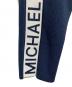 中古・古着 MICHAEL KORS (マイケルコース) 長袖ポロネックワンピース ネイビー サイズ:S：5000円