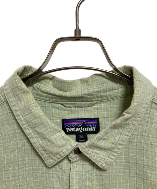 Patagonia（パタゴニア）Patagonia (パタゴニア) BACK STEP SHIRT グリーン サイズ:XXLの古着・服飾アイテム