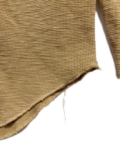 RRL（ダブルアールエル）RRL (ダブルアールエル) ワッフルウエスタンシャツ ベージュ サイズ:XSの古着・服飾アイテム