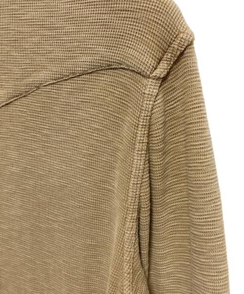 RRL（ダブルアールエル）RRL (ダブルアールエル) ワッフルウエスタンシャツ ベージュ サイズ:XSの古着・服飾アイテム