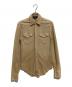 RRL（ダブルアールエル）の古着「ワッフルウエスタンシャツ」｜ベージュ