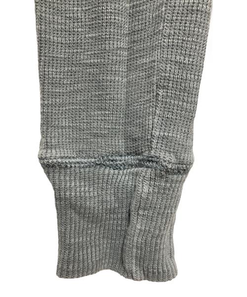 RRL（ダブルアールエル）RRL (ダブルアールエル) ヘンリーネックサーマルカットソー グレー サイズ:Sの古着・服飾アイテム