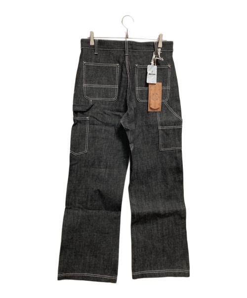 HAS2SONS（ハズツーソンズ）HAS2SONS (ハズツーソンズ) デニムペインターパンツ グレー サイズ:M 未使用品の古着・服飾アイテム