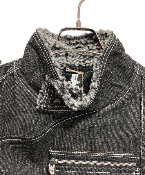 HAS2SONS（ハズツーソンズ）HAS2SONS (ハズツーソンズ) ボクシージャケット ブラック サイズ:M 未使用品の古着・服飾アイテム