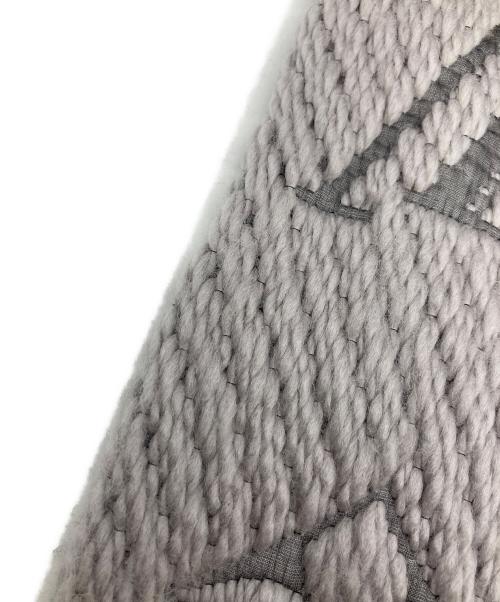 LOUIS VUITTON（ルイ ヴィトン）LOUIS VUITTON (ルイ ヴィトン) エシャルプ・ロゴマニア グレーの古着・服飾アイテム