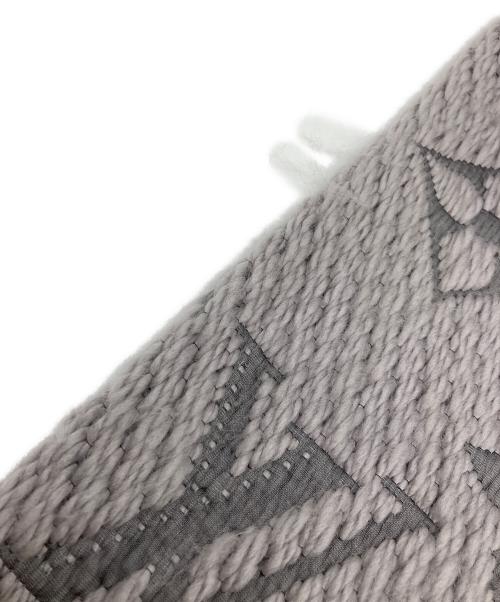 LOUIS VUITTON（ルイ ヴィトン）LOUIS VUITTON (ルイ ヴィトン) エシャルプ・ロゴマニア グレーの古着・服飾アイテム