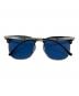 RAY-BAN (レイバン) サングラス ブラック×ブルー サイズ:56□19-145：8000円