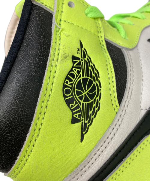 NIKE（ナイキ）NIKE (ナイキ) AIR JORDAN 1 RETRO HIGH OG ホワイト×グリーン サイズ:30cmの古着・服飾アイテム