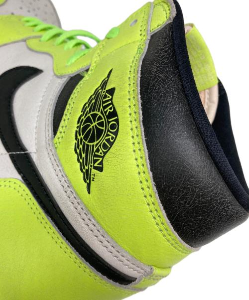 NIKE（ナイキ）NIKE (ナイキ) AIR JORDAN 1 RETRO HIGH OG ホワイト×グリーン サイズ:30cmの古着・服飾アイテム