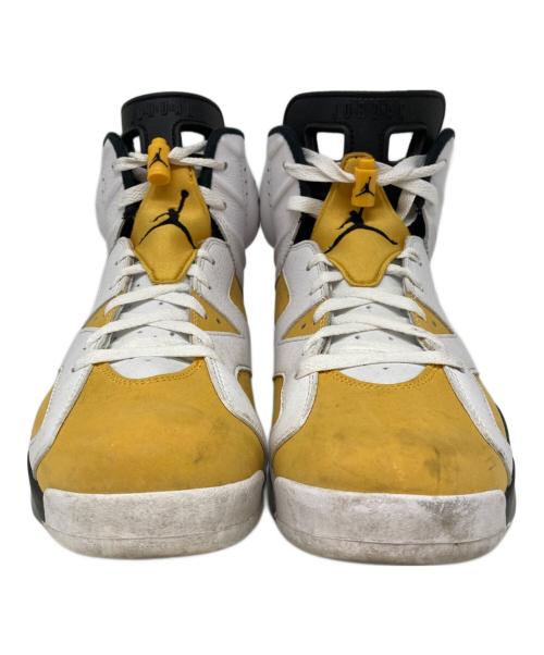 NIKE（ナイキ）NIKE (ナイキ) AIR JORDAN 6 RETRO イエロー×ホワイト サイズ:30cmの古着・服飾アイテム