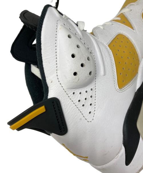 NIKE（ナイキ）NIKE (ナイキ) AIR JORDAN 6 RETRO イエロー×ホワイト サイズ:30cmの古着・服飾アイテム
