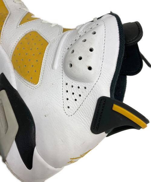 NIKE（ナイキ）NIKE (ナイキ) AIR JORDAN 6 RETRO イエロー×ホワイト サイズ:30cmの古着・服飾アイテム