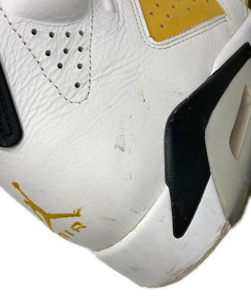 NIKE（ナイキ）NIKE (ナイキ) AIR JORDAN 6 RETRO イエロー×ホワイト サイズ:30cmの古着・服飾アイテム