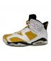 NIKE (ナイキ) AIR JORDAN 6 RETRO イエロー×ホワイト サイズ:30cm：7000円