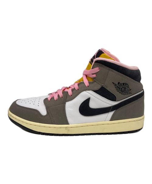 NIKE（ナイキ）NIKE (ナイキ) AIR JORDAN 1 MID グレー サイズ:12の古着・服飾アイテム