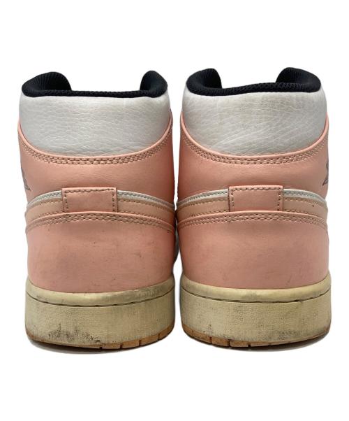 NIKE（ナイキ）NIKE (ナイキ) AIR JORDAN 1 MID ピンク×ブラック サイズ:11.5の古着・服飾アイテム