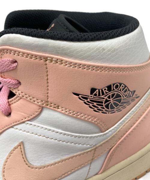NIKE（ナイキ）NIKE (ナイキ) AIR JORDAN 1 MID ピンク×ブラック サイズ:11.5の古着・服飾アイテム
