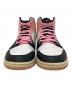中古・古着 NIKE (ナイキ) AIR JORDAN 1 MID ピンク×ブラック サイズ:11.5：7000円