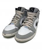 NIKEナイキ）の古着「Air Jordan 1 Mid」｜グレー