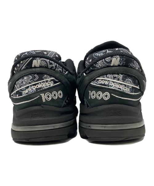 NEW BALANCE（ニューバランス）NEW BALANCE (ニューバランス) ATMOS (アトモス) M1000AP ブラック サイズ:26.5の古着・服飾アイテム