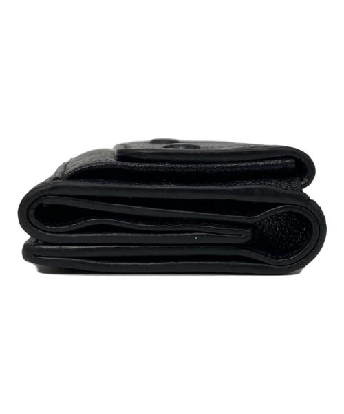 Maison Margiela（メゾンマルジェラ）Maison Margiela (メゾンマルジェラ) 4ステッチ3つ折り財布 ブラックの古着・服飾アイテム