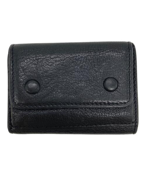 Maison Margiela（メゾンマルジェラ）Maison Margiela (メゾンマルジェラ) 4ステッチ3つ折り財布 ブラックの古着・服飾アイテム