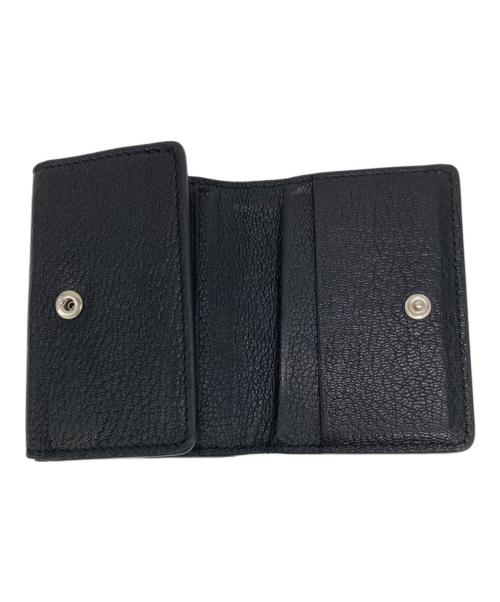 Maison Margiela（メゾンマルジェラ）Maison Margiela (メゾンマルジェラ) 4ステッチ3つ折り財布 ブラックの古着・服飾アイテム