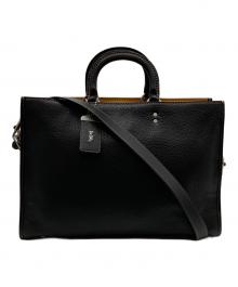 COACH（コーチ）の古着「2WAYブリーフケース」｜ブラック
