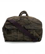 PORTERポーター）の古着「GRREN EYE BOSTON BAG」｜カーキ