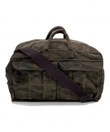 PORTER（ポーター）の古着「GRREN EYE BOSTON BAG」｜カーキ
