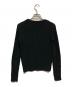 RALPH LAUREN (ラルフローレン) ケーブルVニット ブラック サイズ:M：5000円