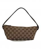 GUCCIグッチ）の古着「GG ハンドバッグ」｜ベージュ