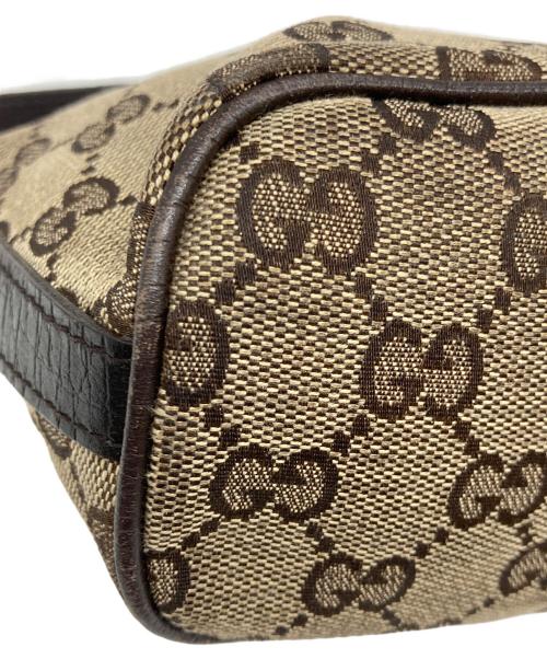 GUCCI（グッチ）GUCCI (グッチ) GG ハンドバッグ ベージュの古着・服飾アイテム