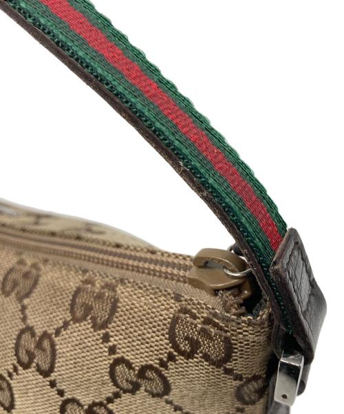 GUCCI（グッチ）GUCCI (グッチ) GG ハンドバッグ ベージュの古着・服飾アイテム