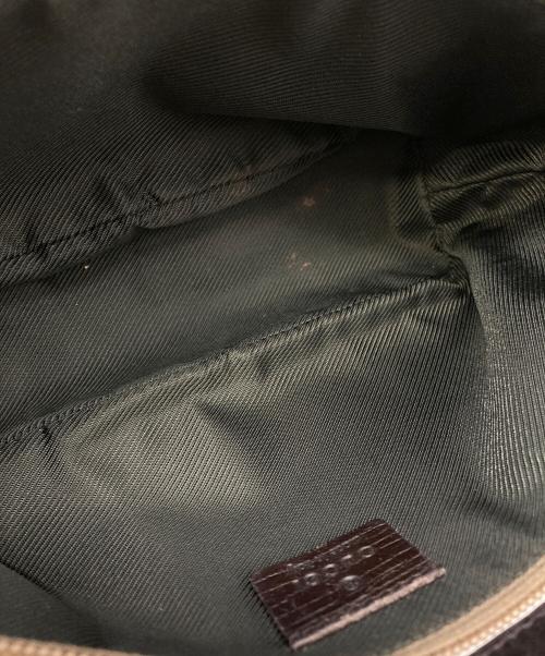 GUCCI（グッチ）GUCCI (グッチ) GG ハンドバッグ ベージュの古着・服飾アイテム