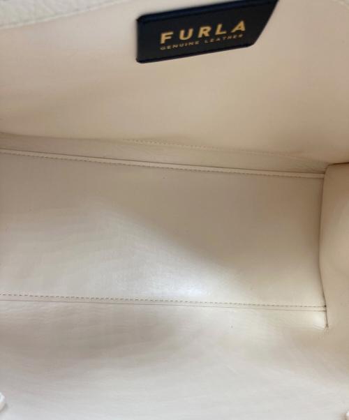FURLA（フルラ）FURLA (フルラ) SOFIA M TOTEトートバッグ ベージュの古着・服飾アイテム