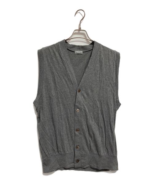 COMME des GARCONS HOMME（コムデギャルソン オム）COMME des GARCONS HOMME (コムデギャルソン オム) ニットベスト グレー サイズ:表記無しの古着・服飾アイテム