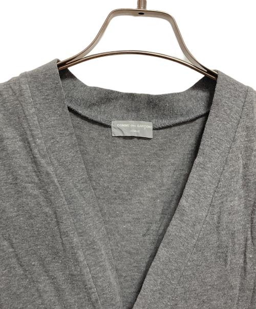 COMME des GARCONS HOMME（コムデギャルソン オム）COMME des GARCONS HOMME (コムデギャルソン オム) ニットベスト グレー サイズ:表記無しの古着・服飾アイテム