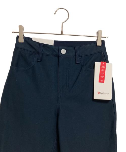 LULULEMON（ルルレモン）LULULEMON (ルルレモン) EasyFive High-Rise pant ネイビー サイズ:63.5cm (W25) 未使用品の古着・服飾アイテム