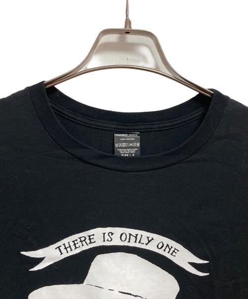 NUMBER (N)INE（ナンバーナイン）NUMBER (N)INE (ナンバーナイン) NINE NOT TODAY TEE ブラック サイズ:3の古着・服飾アイテム