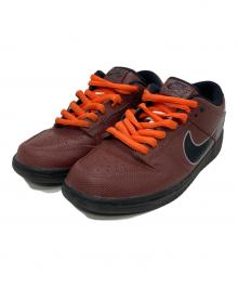 NIKE SB×Limosine Skateboards（ナイキエスビー）の古着「ローカットスニーカー、	Dunk Low Pro "Brown/Black"」｜ブラウン×ブラック