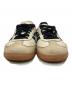 中古・古着 adidas (アディダス) Samba OG ベージュ×ブラック サイズ:6：6000円